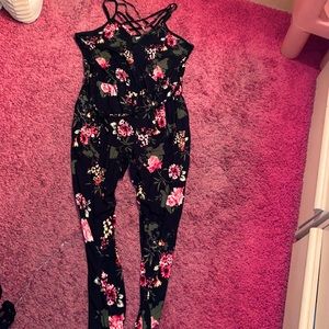 Floral Jumpsuit